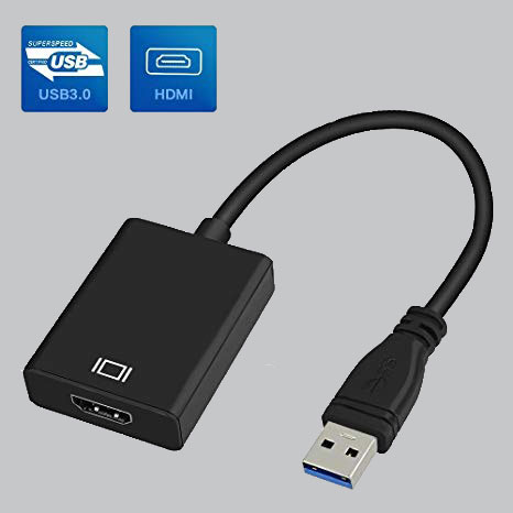 How to use a USB 3.0 to HDMI adapter