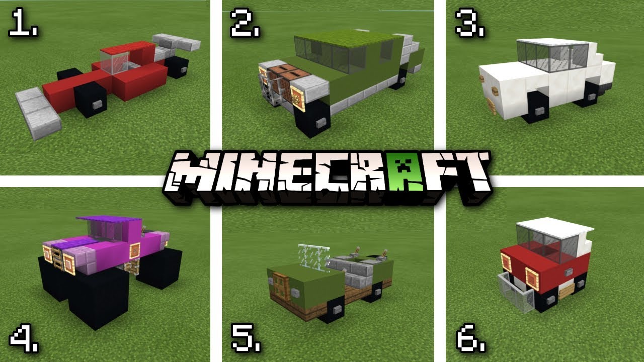How to Build a Car in Minecraft