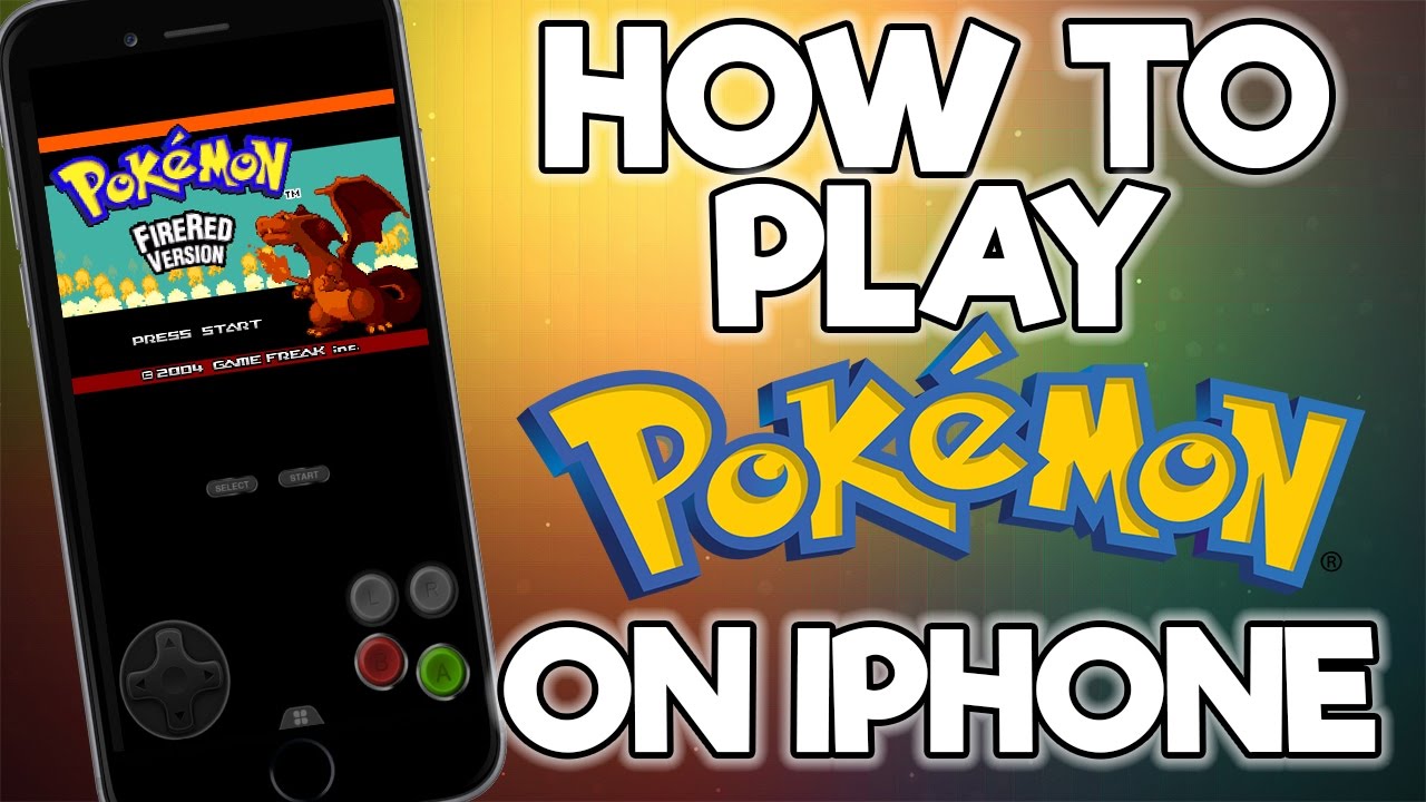 How to Play Pokemon on iphone