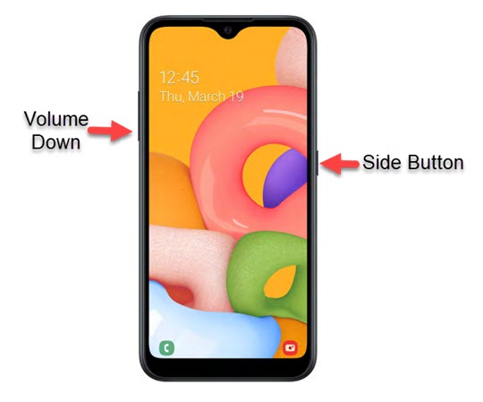 How to Screenshot on Samsung a11