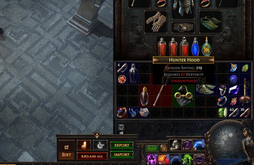 identify items in path of exile