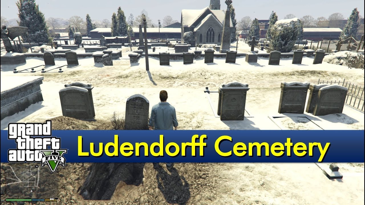 Where is Cemetery in GTA V