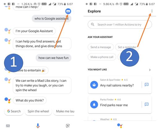 Change the Language in Google Assistant on Android