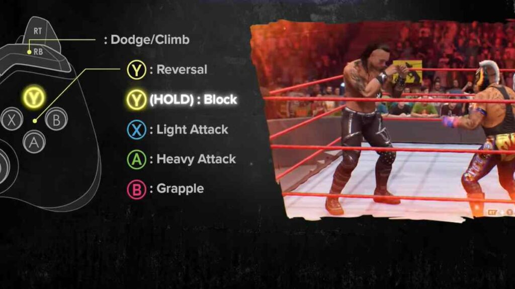 How to Block a Strike in WWE 2K22