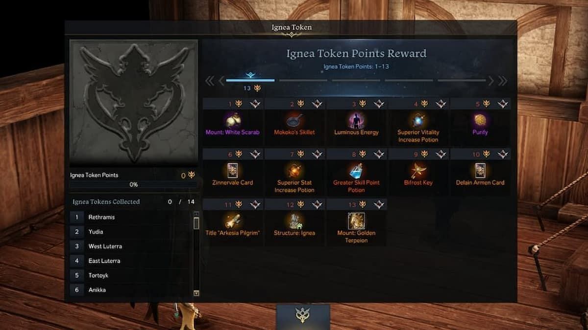 How to get Ignea Tokens in Lost Ark