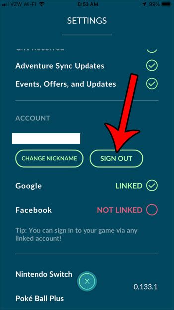 Sign Out of Your Account