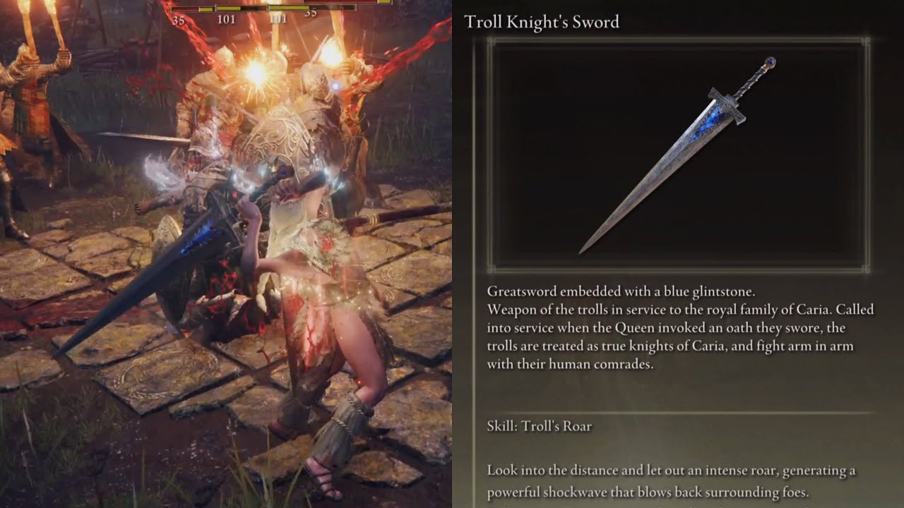Troll Knights Sword