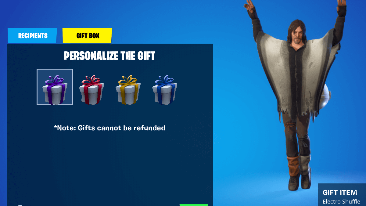 Fortnite: How To Gift Skins and Items