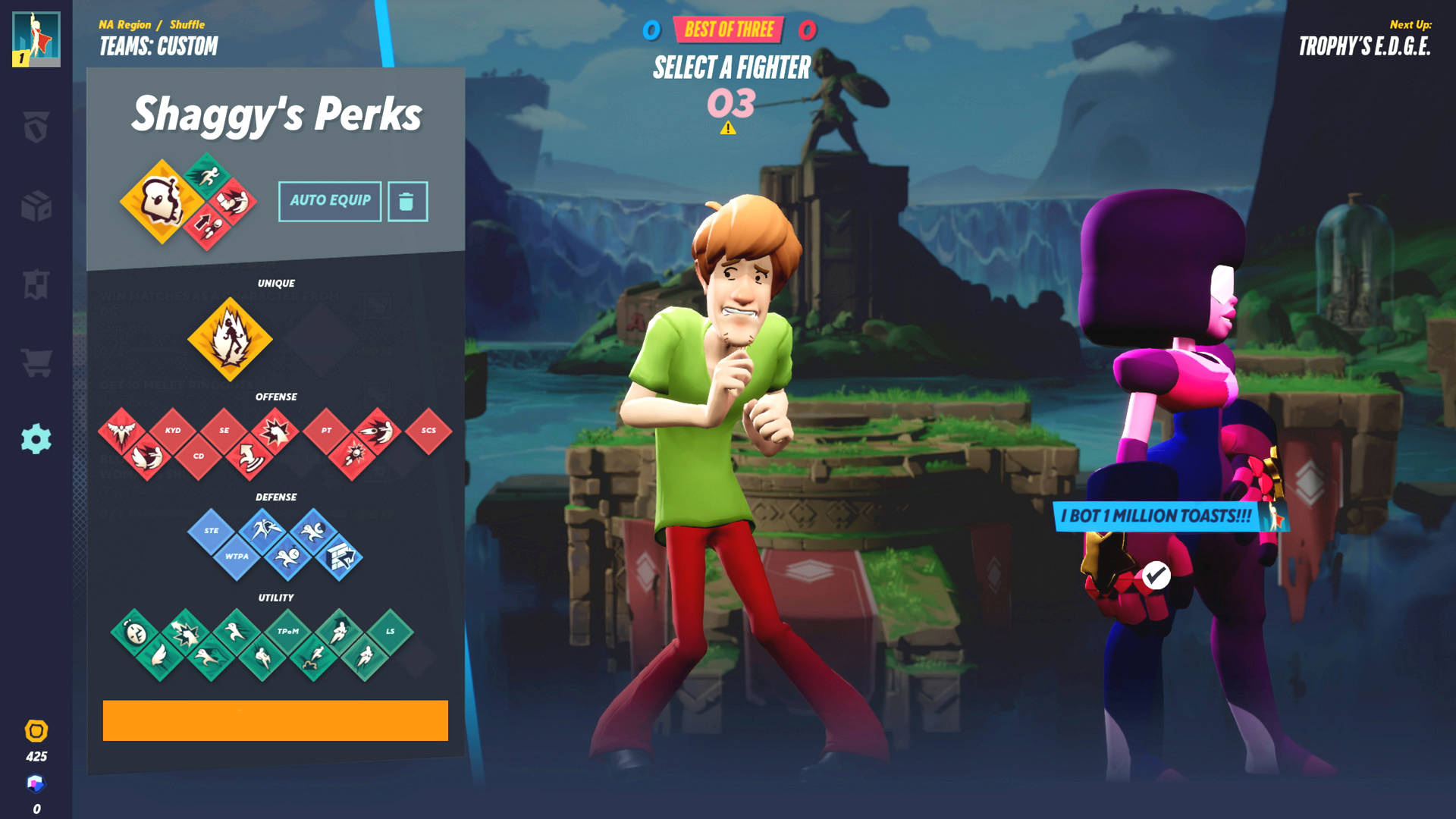 Which Are The Best Perks For Shaggy In MultiVersus