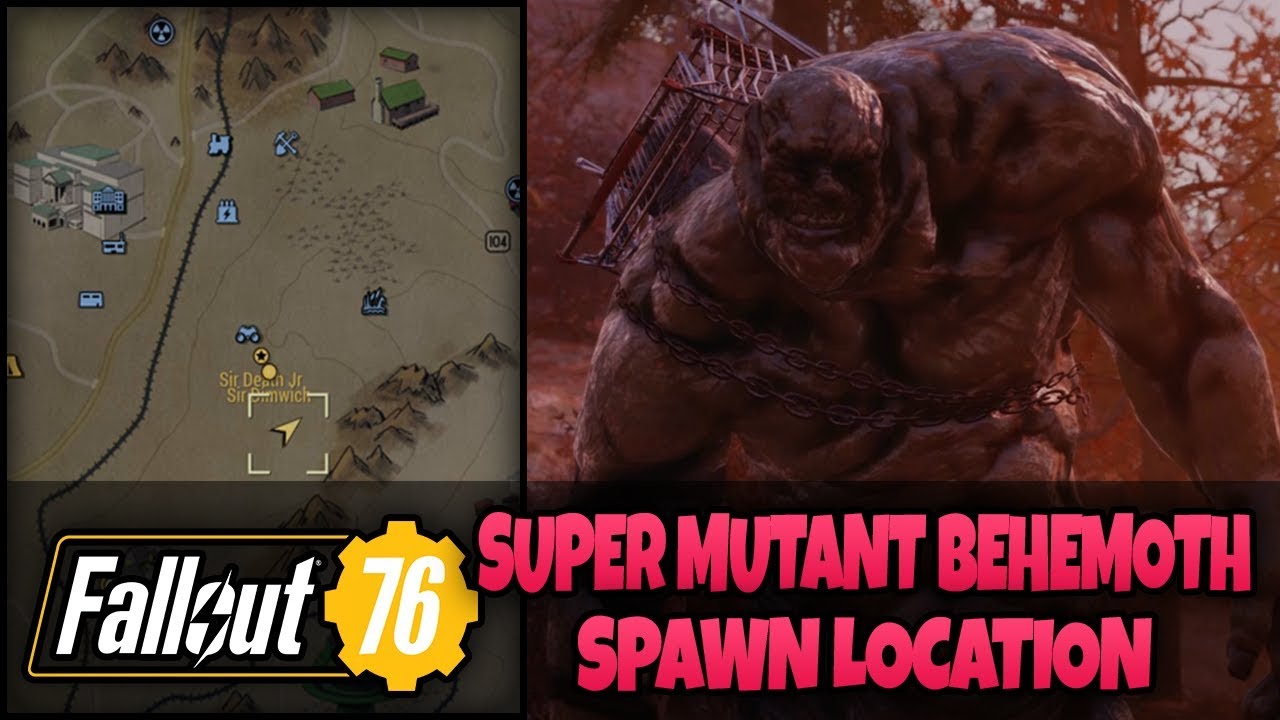 Super Mutant locations in Fallout 76