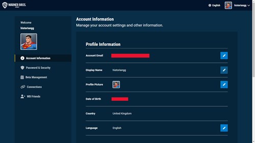 How to change your username and account name in MultiVersus