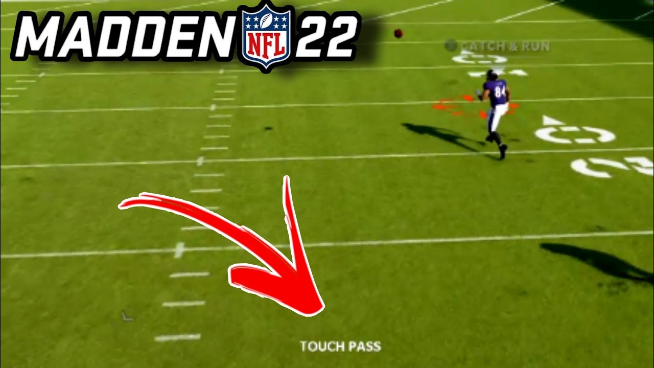 How to throw a touch pass in Madden 23