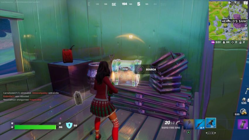 find Chrome Chests in Fortnite