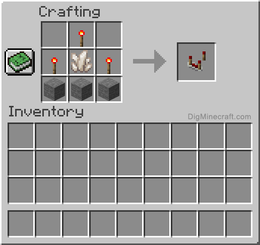 How to make and use a Redstone Comparator in Minecraft