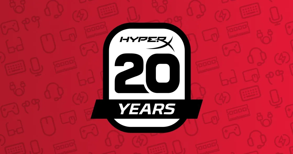 HyperX Celebrates 20 Years of Gaming
