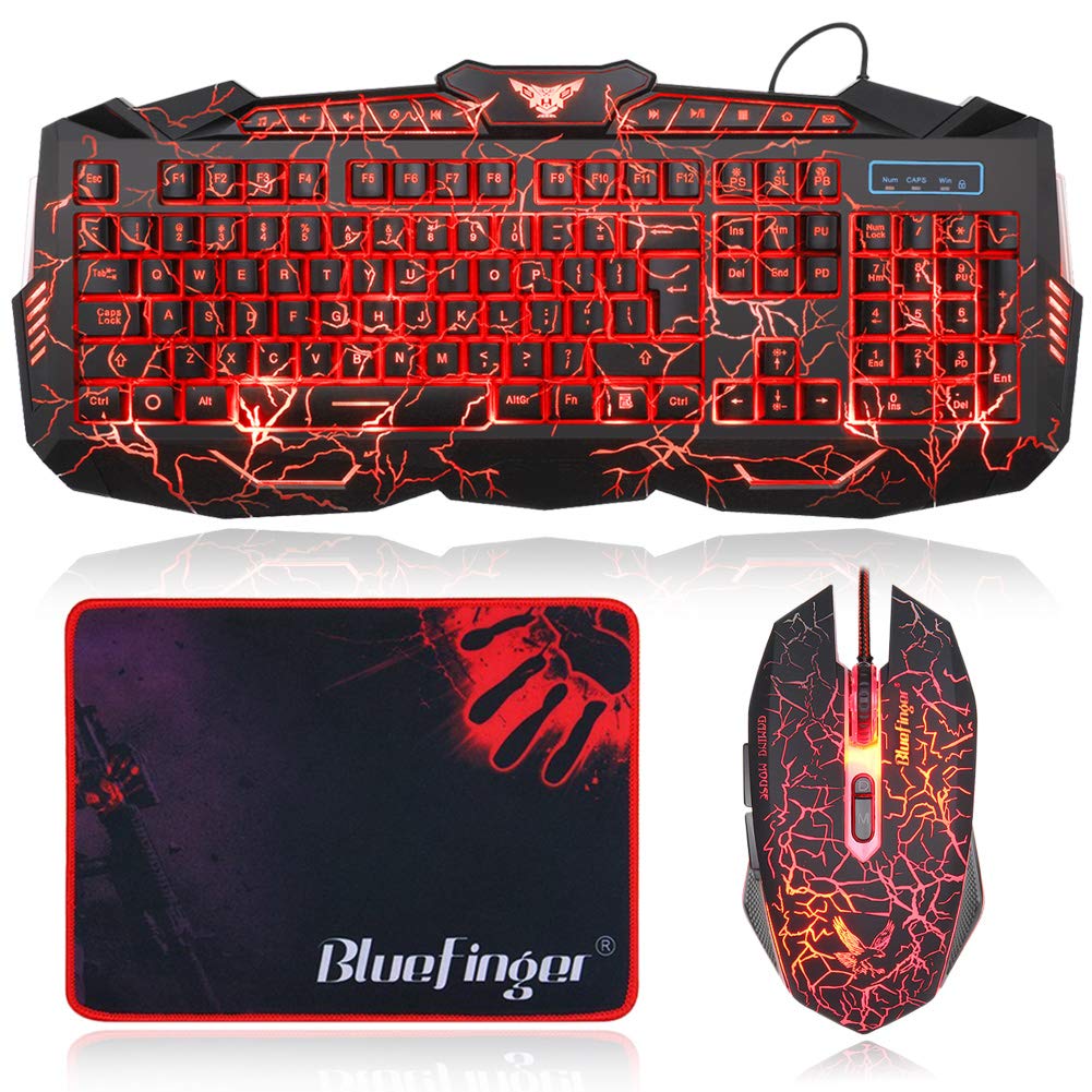 BlueFinger Gaming Keyboard and Mouse