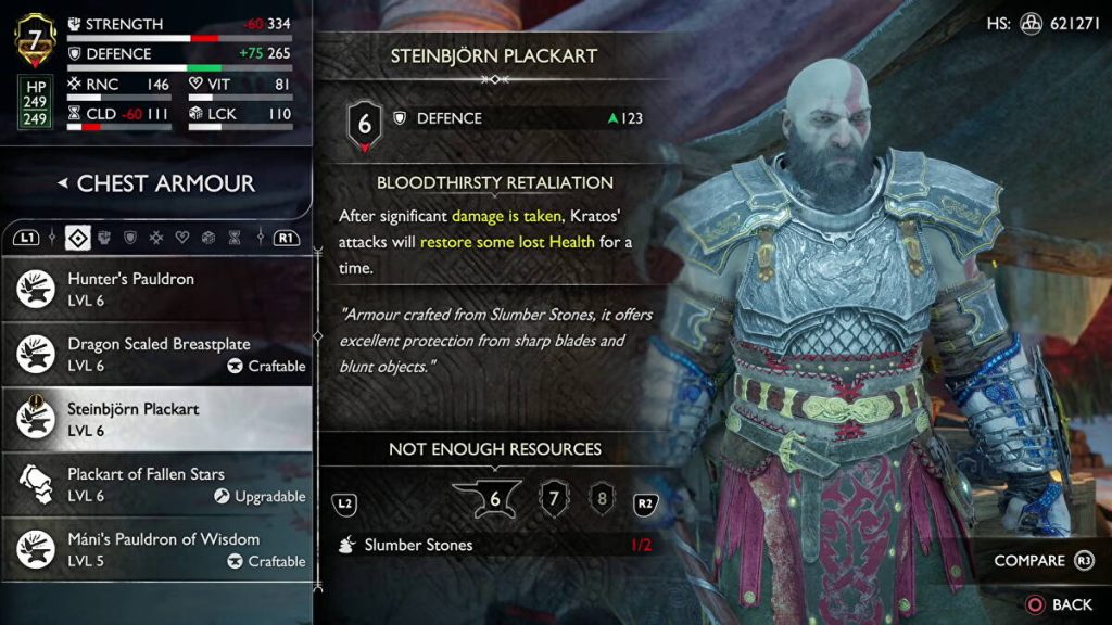 How To Get Steinbjorn Armor Set In GoW Ragnarok