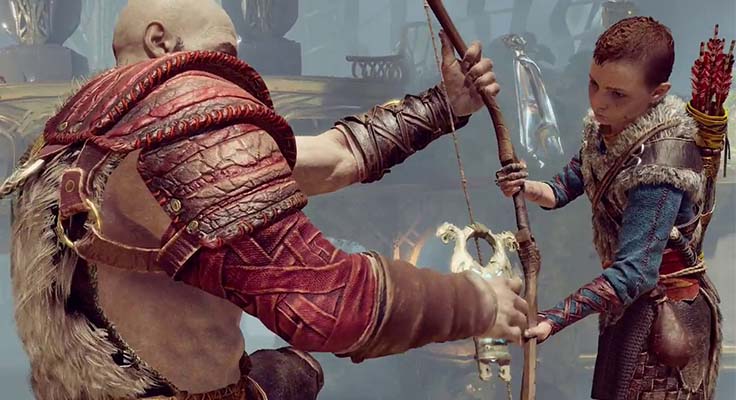 how to switch arrows in god of war