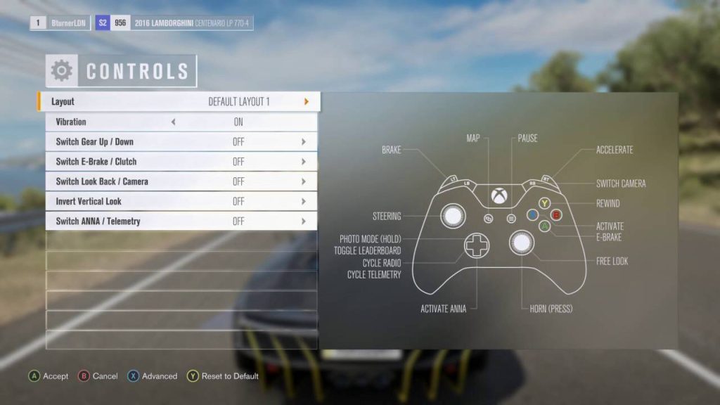 how to go into neutral in forza horizon 4