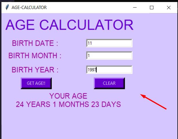 Your Age on a Calculator