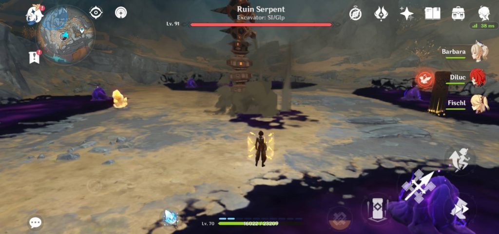 How to find and defeat the Ruin Serpent in Genshin Impact