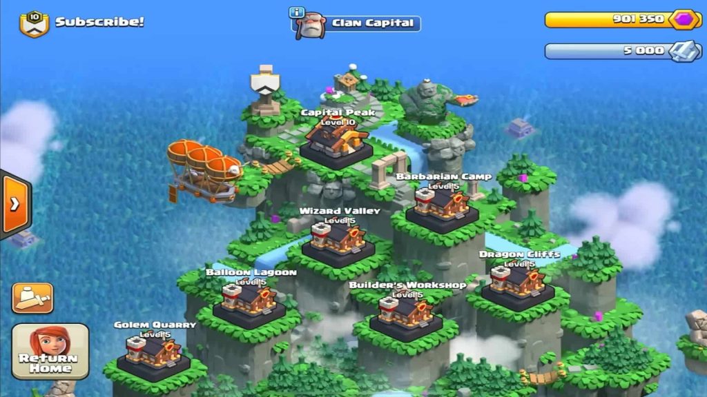 what is capital gold in clash of clans