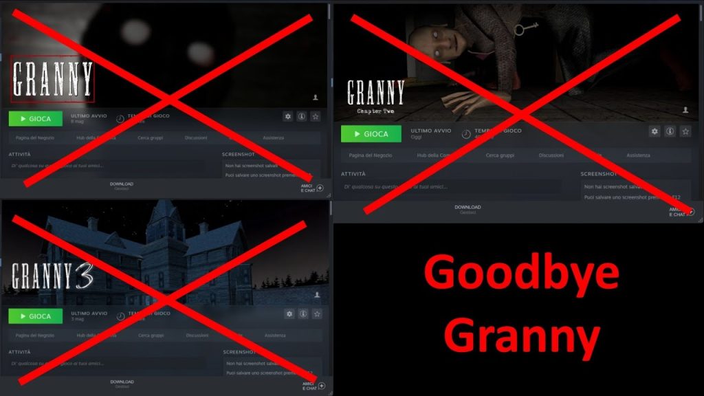 Find Out Why Was Granny Removed From Steam