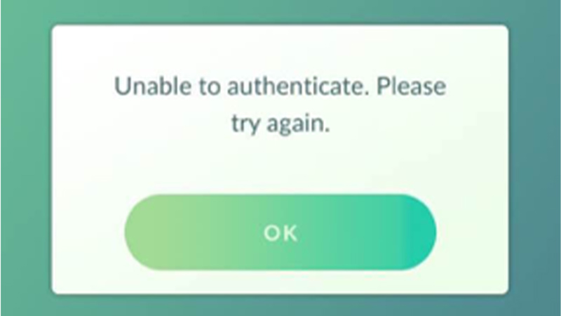 How to fix Pokémon Go’s unable to authenticate error