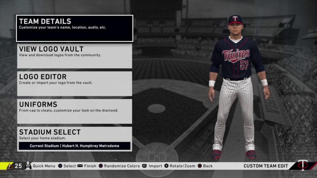 How To Create A Custom Team In MLB The Show 23