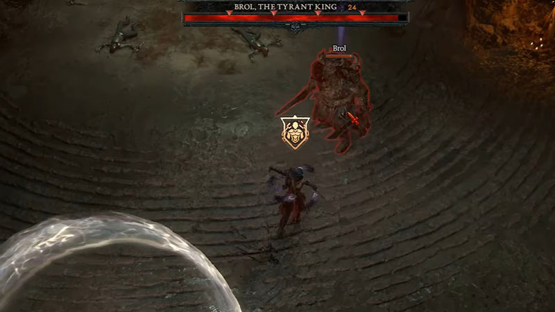 How To Beat Brol The Tyrant King In Diablo 4
