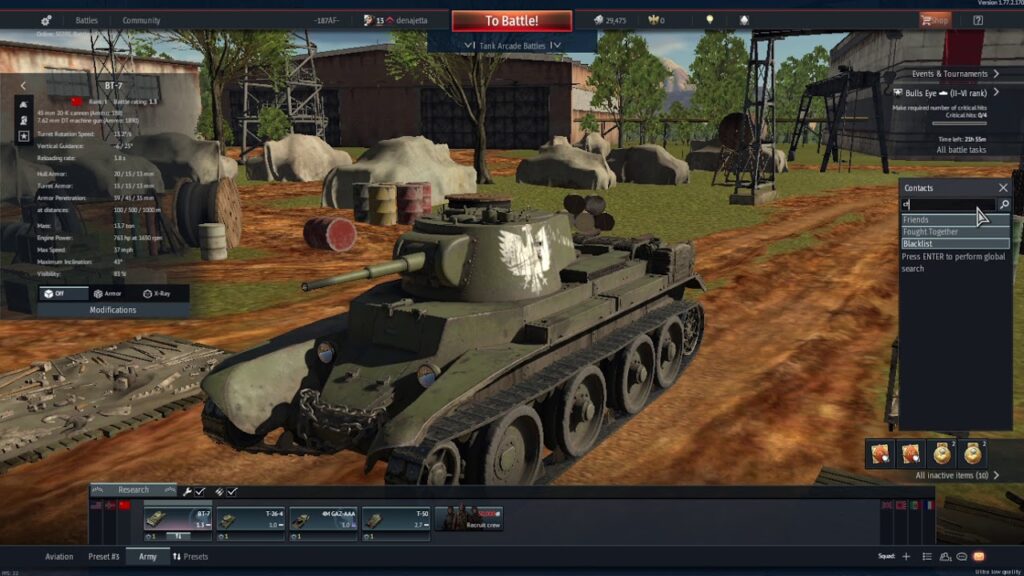 How To Play With Friends In War Thunder