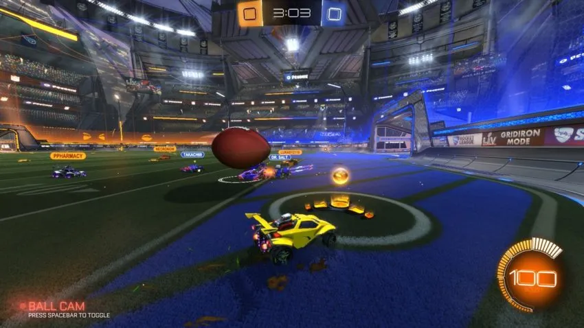 How to Play Gridiron Football in Rocket League