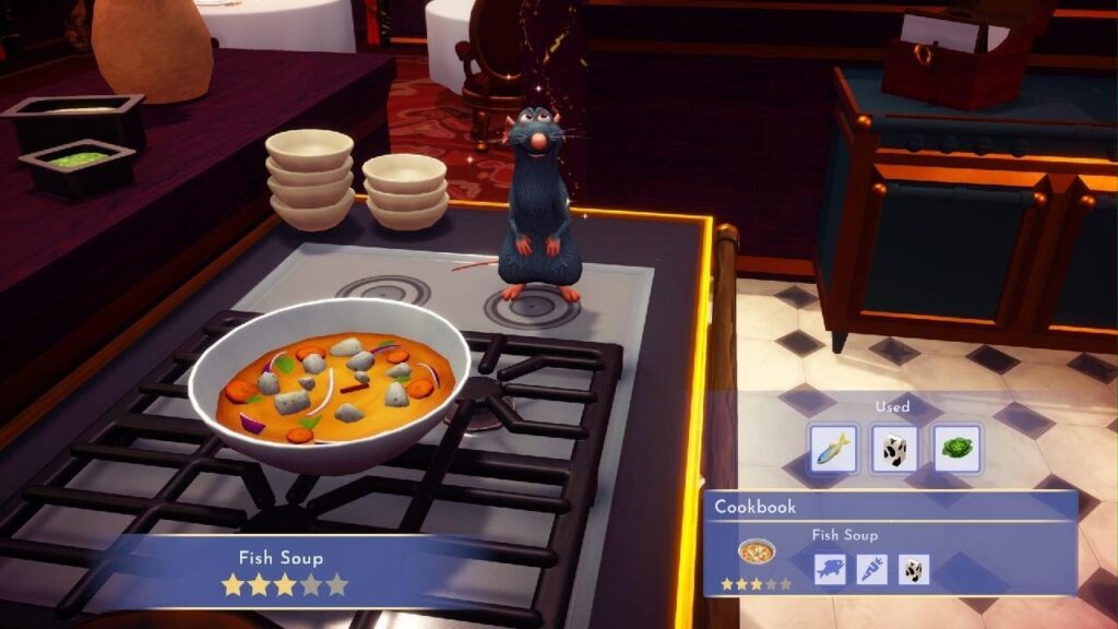 How to Make Fish Soup In Disney Dreamlight Valley