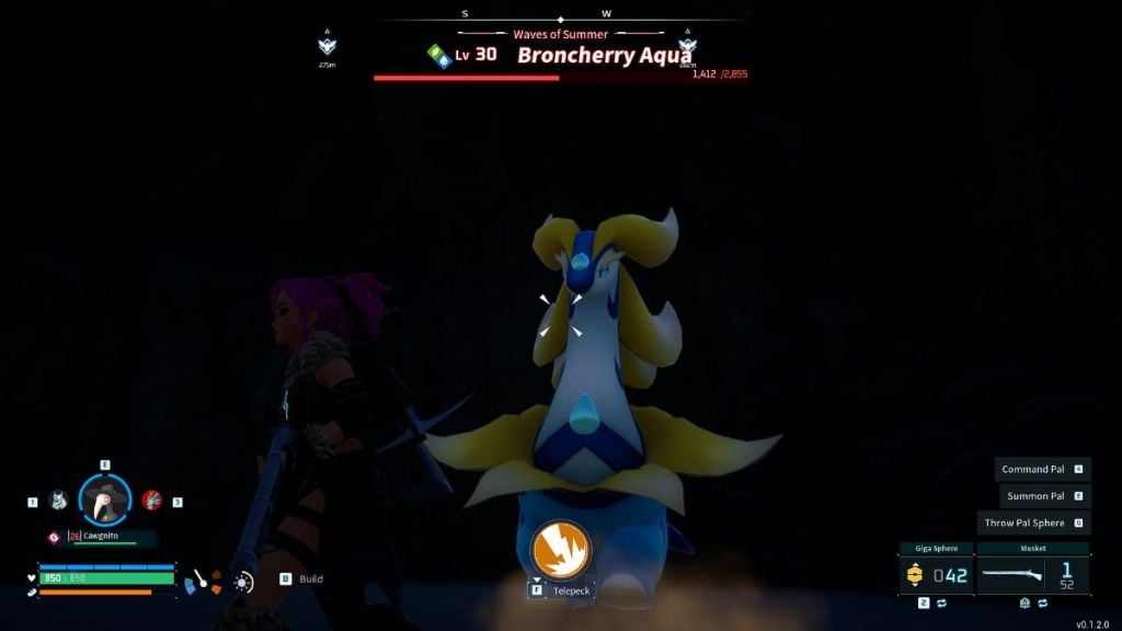 How to Find and Beat Broncherry Aqua Boss in Palworld